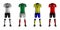 Generic Kits of Soccer National Teams F