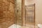 Generic modern tiled shower room