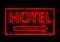 Generic Neon Hotel Sign