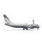 Generic Passenger Plane Isolated White Background Illustration