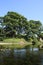 Generic river view on sunny summer day Cumbria