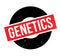 Genetics rubber stamp