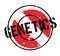 Genetics rubber stamp