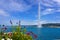 Geneva Geneve lake water Jet D`eau Switzerland