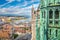 Geneva from the height of the Cathedral of Saint-Pierre, Switzerland