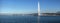 Geneva lake and Jet d\'Eau