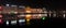 Geneva, Night panoramic cityscape