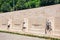 Geneva, Switzerland - July 19, 2019: The Reformation Wall, monument to the Protestant Reformation of the Church. Depicting