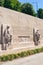 Geneva, Switzerland - July 19, 2019: The Reformation Wall, monument to the Protestant Reformation of the Church. Depicting