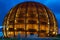 GENEVA, SWITZERLAND - JUNE 8, 2016: The Globe of Science & Innovation in CERN research center, home of Large Hadron Collider