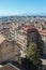 Geneva, view of the city from a height.