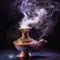 Genie Lamp Magic: Whirling Smoke of Wonders