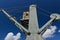 Genoa. Ancient crane at the port