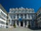 Genoa (Genova) Neoclassical Facade of Doge\'s Palace (Palazzo Ducale)