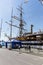 Genoa, Italy: 10 June 2016; Italian Navy Ship, Amerigo Vespucci