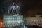 GENOA, ITALY - DECEMBER, 19 2015 - Happy new year and merry xmas fireworks