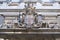 Genoa-Italy. Detail of facade the Palazzo Tursi