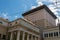 Genoa, Italy - View of the Carlo Felice theatre in De Ferrari square.