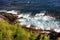 Genoa, Liguria Shore / Italy - 2012/07/06: Nervi shore district of Genoa - Passeggiata Anita Garibaldi panoramic passage, view on