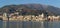 Genoa Pegli typical village in Liguria viewed from the sea