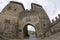 Genoese fortress in Sudak, Crimea. Entrance to the fortress.