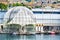 Genova - Liguria - Italy - Biosfera glass ball greenhouse building by Renzo Piano