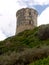 Genovese tower on the Corsican coast