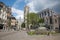 Gent - Saint Nicholas church and Van Eyck memorial