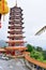 Genting Highlands, Malaysia - November 2, 2017: Pagoda Chin Swee Caves Temple