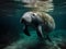 The Gentle Grace of the Manatee in Aquatic Bliss