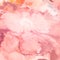 Gentle Ink Clouds Tile. Ink Paint Abstract. Pink,