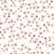 Gentle seamless pattern with ivy. Background with romantic garden flowers.