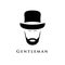 Gentleman with beard and in hat.