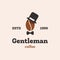 Gentleman Coffee logo concept
