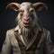 Gentleman Goat Holding A Fish: Expressive Animation Inspired By Folklore