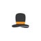 Gentleman hat icon