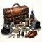 Gentlemans Luxury Accessories Vector Set - Stand Out in Style!