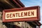 Gentlemen Sign