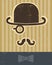 Gentlement with mustache and hat