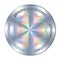 Genuine guaranteed metallic round hologram realistic sticker, sign, icon, emblem, badge. Vector genuine element for