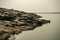 geobags sandbags to protect the riverbank from erosion and flooding, Bangladesh, Padma River