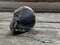 A geode on an old table