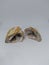 Geode two halves Crystal sparkling quartz gemstone twin flame