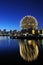 Geodesic dome of science world, vancouver