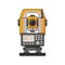 Geodetic Optical Measuring Laser Level Devices. Tachymeter, Theodolite Icon. Vector