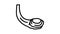 geoduck pacific clam line icon animation