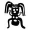 Geoglyph of the humanoid from Nazca