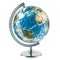 Geographical globe of Earth from puzzle. 3D rendering