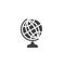 Geography globe vector icon