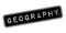 Geography rubber stamp